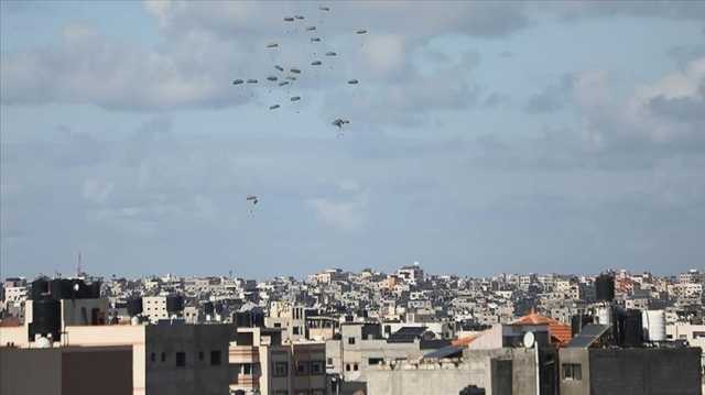 الأردن ينفذ 8 إنزالات جوية للمساعدات شمالي غزة.. وبريطانيا تشارك لأول مرة