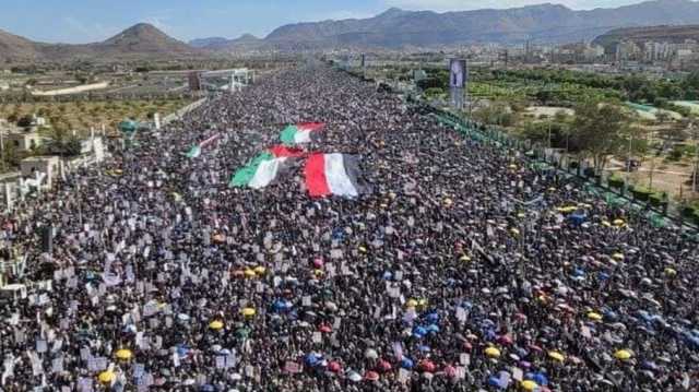 مظاهرات مليونية في 15 محافظة يمنية نصرة لغزة (شاهد)