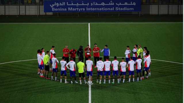 المدرب السنغالي سيسيه يقود أول مران مع المنتخب الليبي