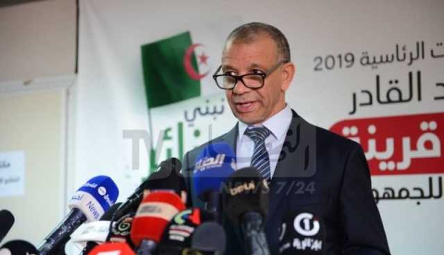بن قرينة: رئاسيات هذه السنة ستؤسس بصورة جلية لمعالم الجزائر الجديدة