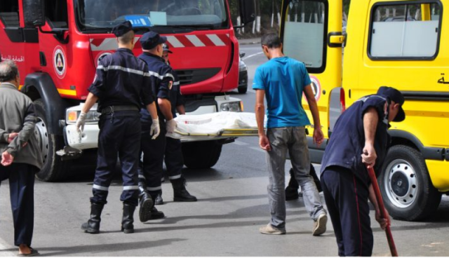 قتيل وجريحان في حادث مرور بمعسكر