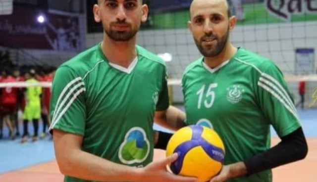 استشهاد لاعبين من المنتخب الفلسطيني لكرة الطائرة بغزة