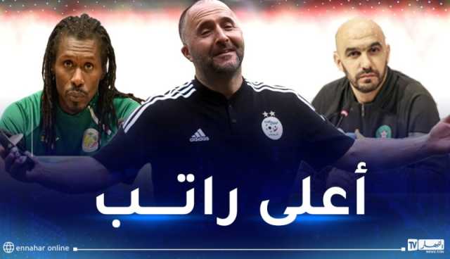 بلماضي أغلى مدرب في كأس أمم إفريقيا 2023