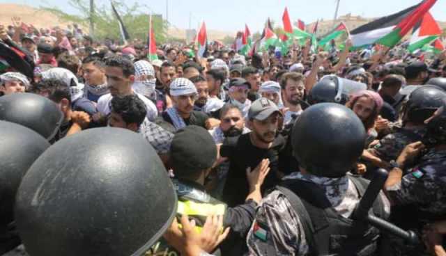الاردن: إعتقال 12 شاباً من الناشطين في المظاهرات المنددة بالعدوان الصهيوني على غزة