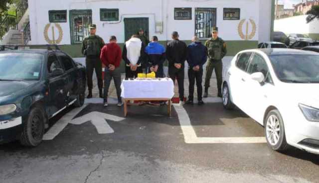 قسنطينة: الدرك يوقف 4 أشخاص وحجز كمية من المخدرات باولاد رحمون