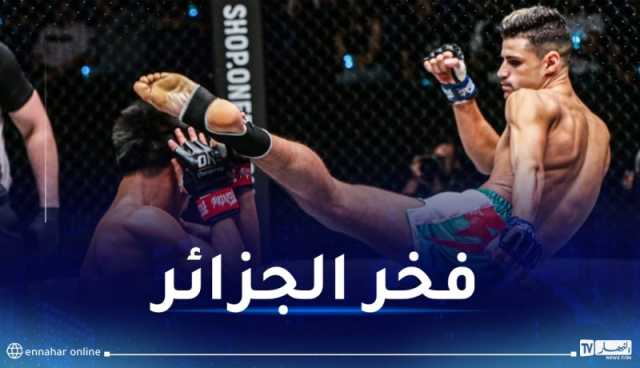 المصارع الجزائري محمودي أول عربي يخوض نزال رئيسي في بطولة “ون”