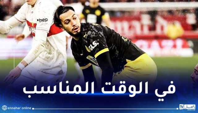 بن سبعيني يعود للمشاركة مع بوروسيا ويريح بلماضي