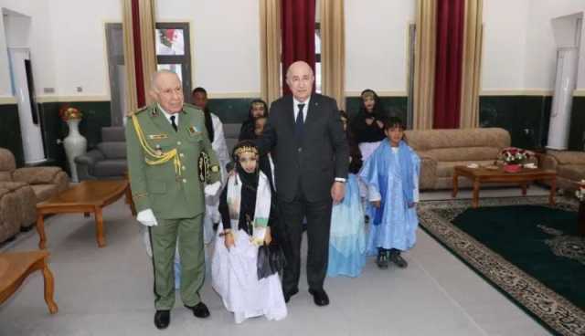 بالصور: ولاية تندوف تكرّم الطِفلة تسنيم التي إستقبلت رئيس الجمهورية
