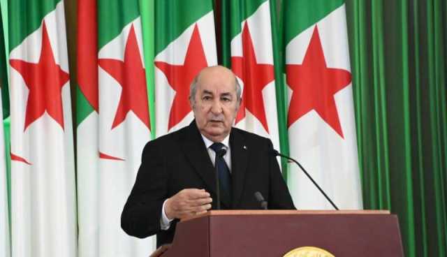 رئيس الجمهورية: الجزائر عاشت أزمة خطيرة .. ولم يكن بوسعي أن أتخلف على نداء الشعب 