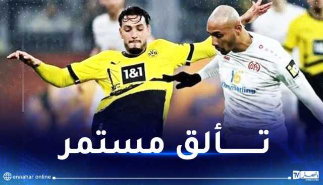 بن سبعيني ينال تنقيطا مميزا في مباراة بوروسيا و ماينز