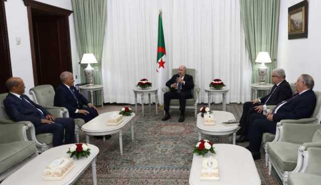 لقاء الرئيس تبون ورئيس الجمعية الوطنية الموريتانية.. هذه أبرز المحادثات