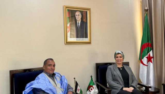 وزيرة الثقافة تتباحث تعزيز التعاون مع نظيرها الصحراوي