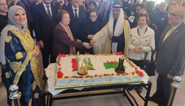 وزير المالية يشارك السفارة الكويتية بالجزائر احتفالها بالعيد الوطنى الـ63