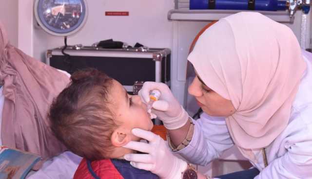 صحة عسكرية.. حملة للتلقيح ضد شلل الأطفال