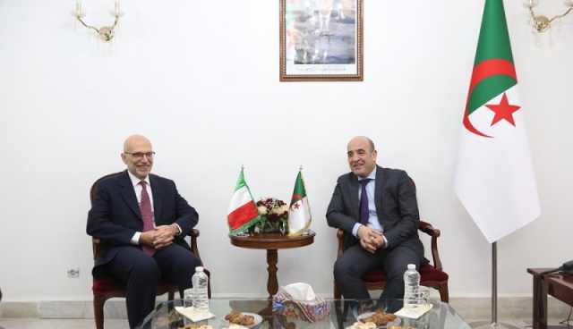 زهانة يبحث مع السفير الإيطالي تعزيز العلاقات الثنائية فى مجال النقل