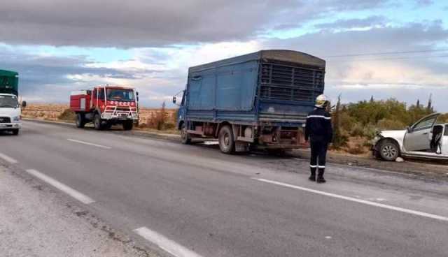  المسيلة.. اصابة 4 أشخاص في حادث مرور بأولاد سيدي ابراهيم