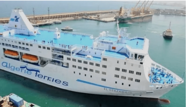 تقديم رحلة النقل البحري للمسافرين وهران-اليكانتي