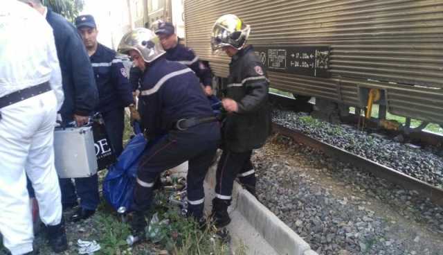 وفاة شخص دهسه قطار في يسر  ببومرداس