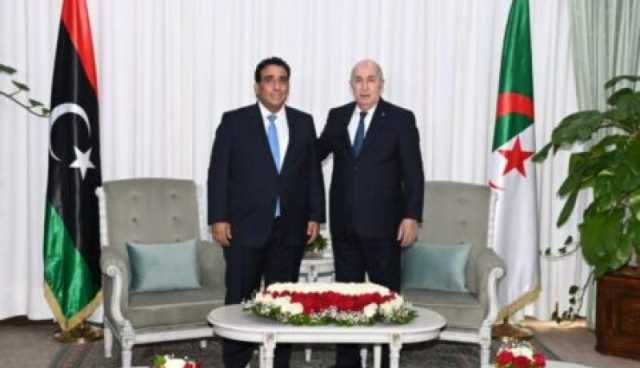 رئيس الجمهورية يستقبل رئيس المجلس الرئاسي الليبي