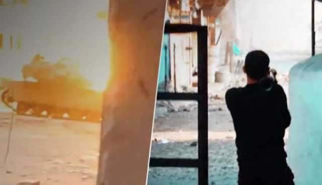 المقاومة تعلن استهداف دبابتين صهيونيتين في محيط مجمع الشفاء بغزة