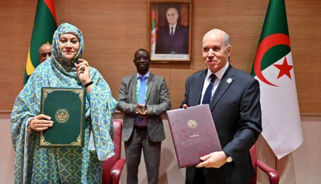 بالصور:  توقيع اتفاقية تعاون في قطاع الصحة بين الجزائر وموريتانيا