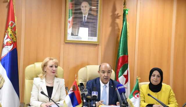 تنصيب المجموعة البرلمانية للصداقة الجزائرية الصربية