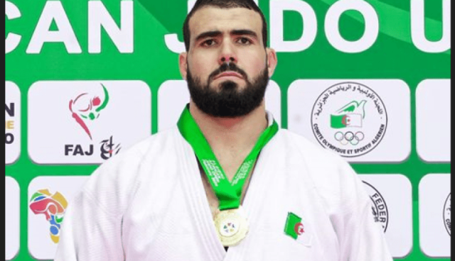 محمد المهدي يهدي الذهب للجزائر في الألعاب الإفريقية