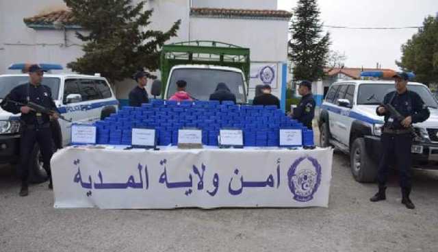 المدية: تفكيك شبكة دولية انطلاقا من المغرب وحجز أكثر من قنطار ونصف مخدرات