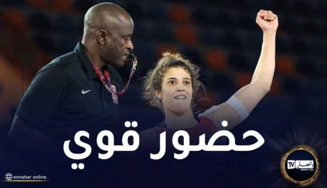 المصارعة شيماء عويسي ترافق مواطنتها ابتسام دودو إلى الأولمبياد