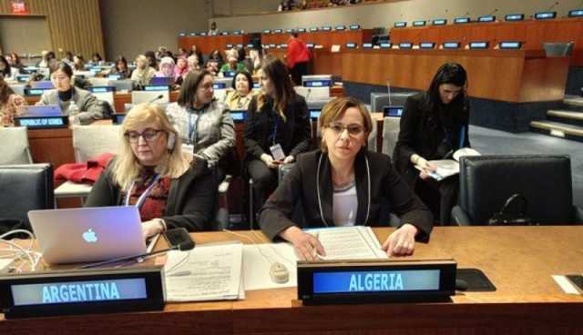 كريكو: الجزائر ملتزمة بحماية المرأة من كل أشكال العنف