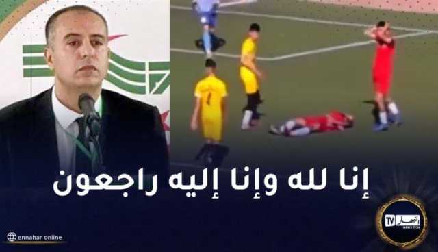 رئيس الفاف يعزي في وفاة اللاعب وسيم جزار