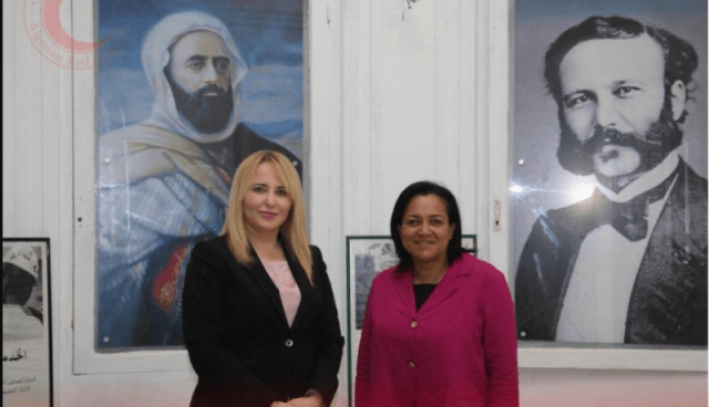 رئيسة الهلال الأحمر الجزائري تستقبل مستشارة المديرة التنفيذية لبرنامج التغذية العالمي