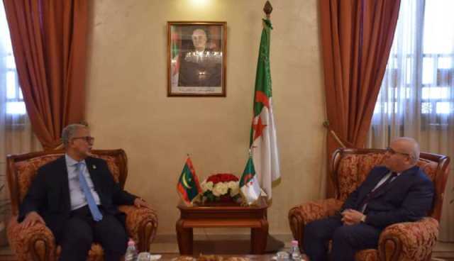 شرفة يستقبل وزير الزراعة الموريتاني