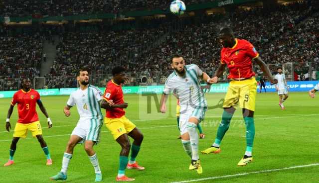 بالصور.. المنتخب الوطني ينهي شوطه الأول أمام غينيا بالتعادل السلبي