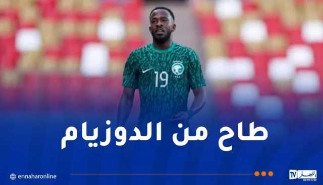 نجم منتخب السعودية يتعرض لحادث خطير ..وهذه حالته !