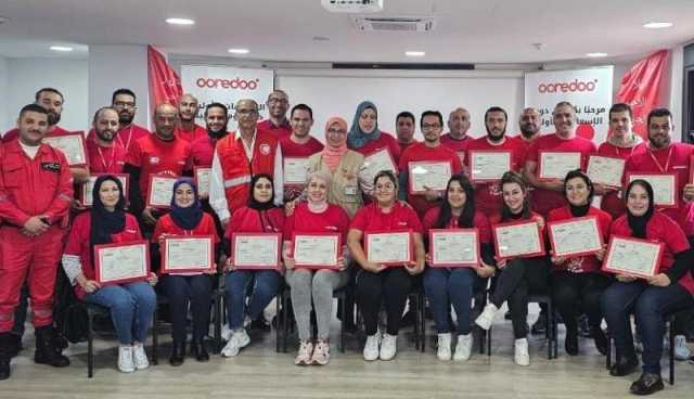 Ooredoo تنظم دورة تكوينية في الإسعافات الأولية لفائدة عمالها بقسنطينة ووهران