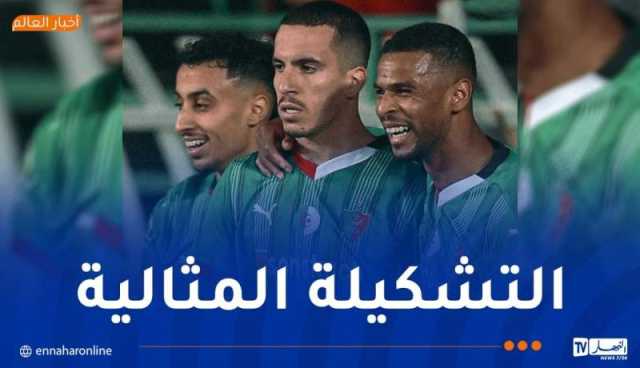 لاعب المولودية يقود تشكيلة الأسبوع في دوري الأبطال