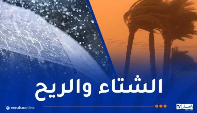 أمطار رعدية.. رياح قوية وزوابع بهذه الولايات