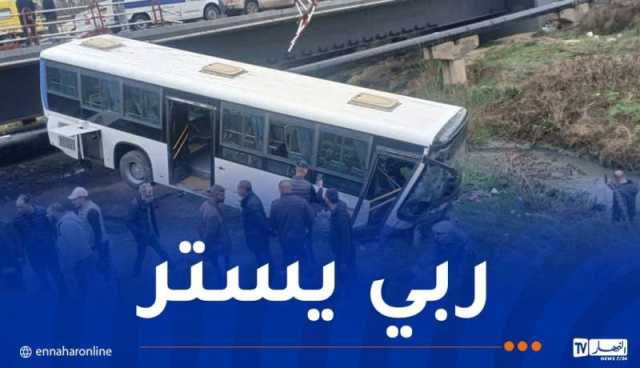 إصابة 17 طالبا إثر انقلاب حافلة لنقل الطلبة بسطيف