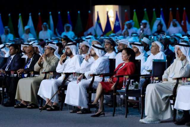 بحضور محمد بن راشد ومنصور بن زايد.. سيف بن زايد في القمة العالمية للحكومات: الإمارات أكثر دول العالم أماناً