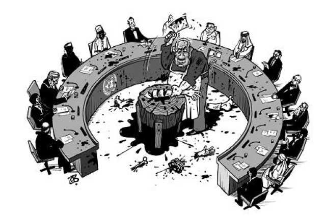الاحتلال يسرق رسما كاريكاتيريا للفنان عماد حجاج / شاهد