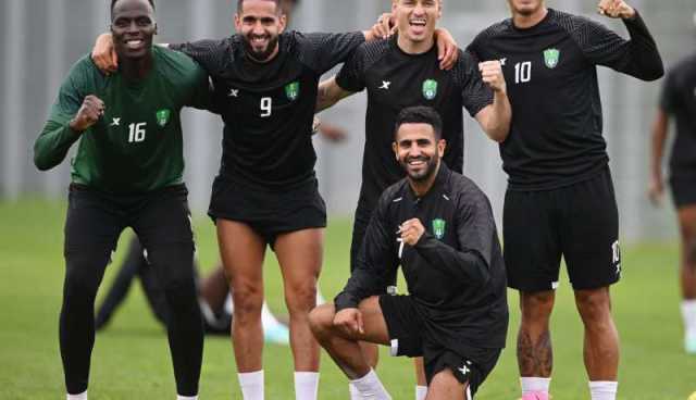 محرز يقود هجوم الأهلي في إفتتاح دوري روشن السعودي