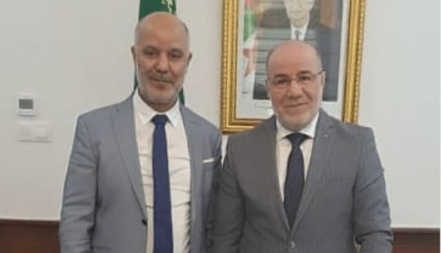 العاصمة.. بلمهدي يستقبل رئيس اتحاد جمعيات الجزائريين بإيطاليا