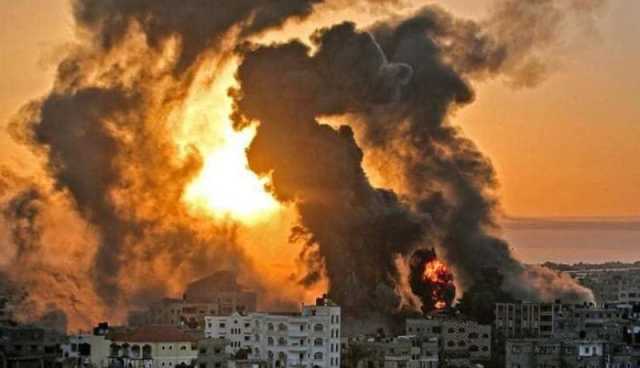 قطاع غزة: الصهاينة بشنون هجوما عنيف بصواريخ ذات قوة تدميرية عالية
