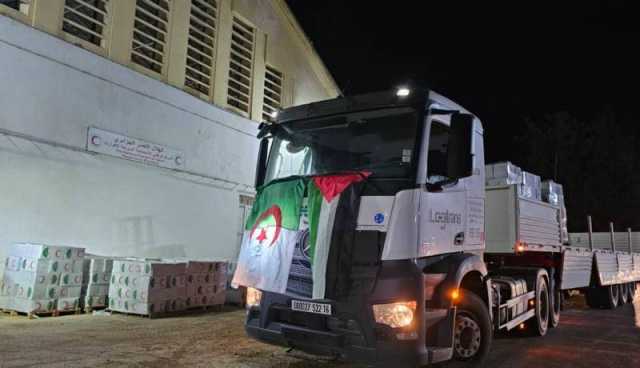 الهلال الاحمر الفلسطيني يشكر الجزائر حكومة وشعبا 