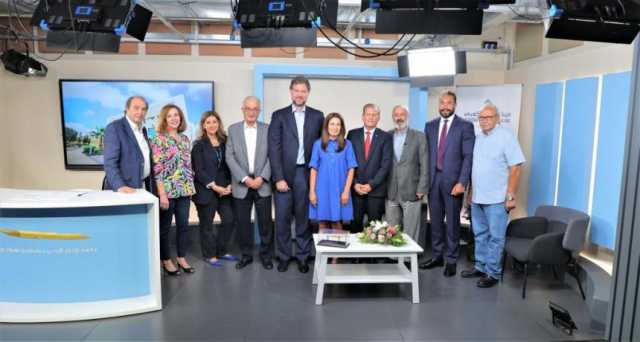افتتاح استوديو تلفزيوني محدَّث بمعهد الإعلام الأردني