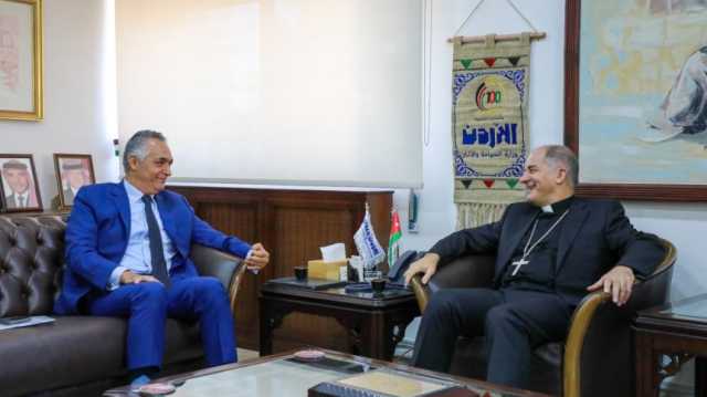 وزير السياحة والآثار يستقبل سفير الفاتيكان وممثل قداسة البابا لدى المملكة