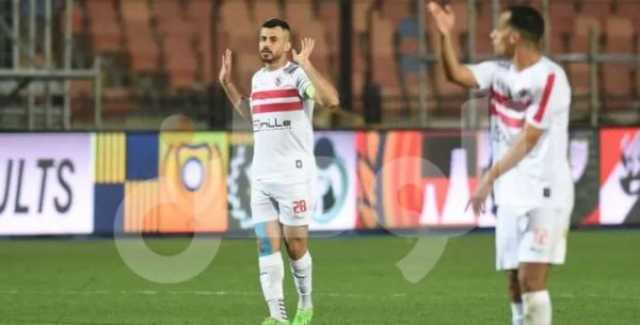 - الونش يظهر في مباراة الزمالك والاتحاد المنستيري «صور»