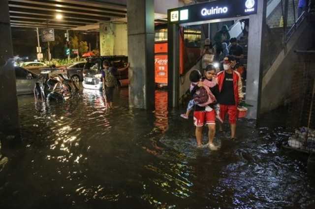 الفلبين تحذر من فيضانات مع تحول العاصفة 'خانون' إلى إعصار