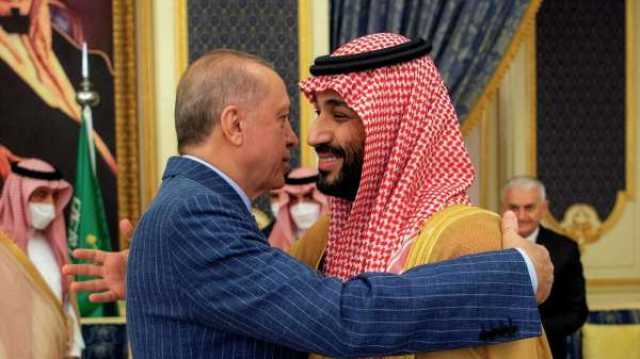 ولي العهد السعودي يستقبل أردوغان في جدة ويعقدان جلسة مباحثات رسمية